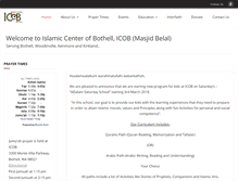Tablet Screenshot of bothellmosque.org